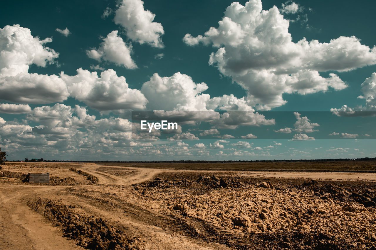 SCENIC VIEW OF LAND AGAINST SKY