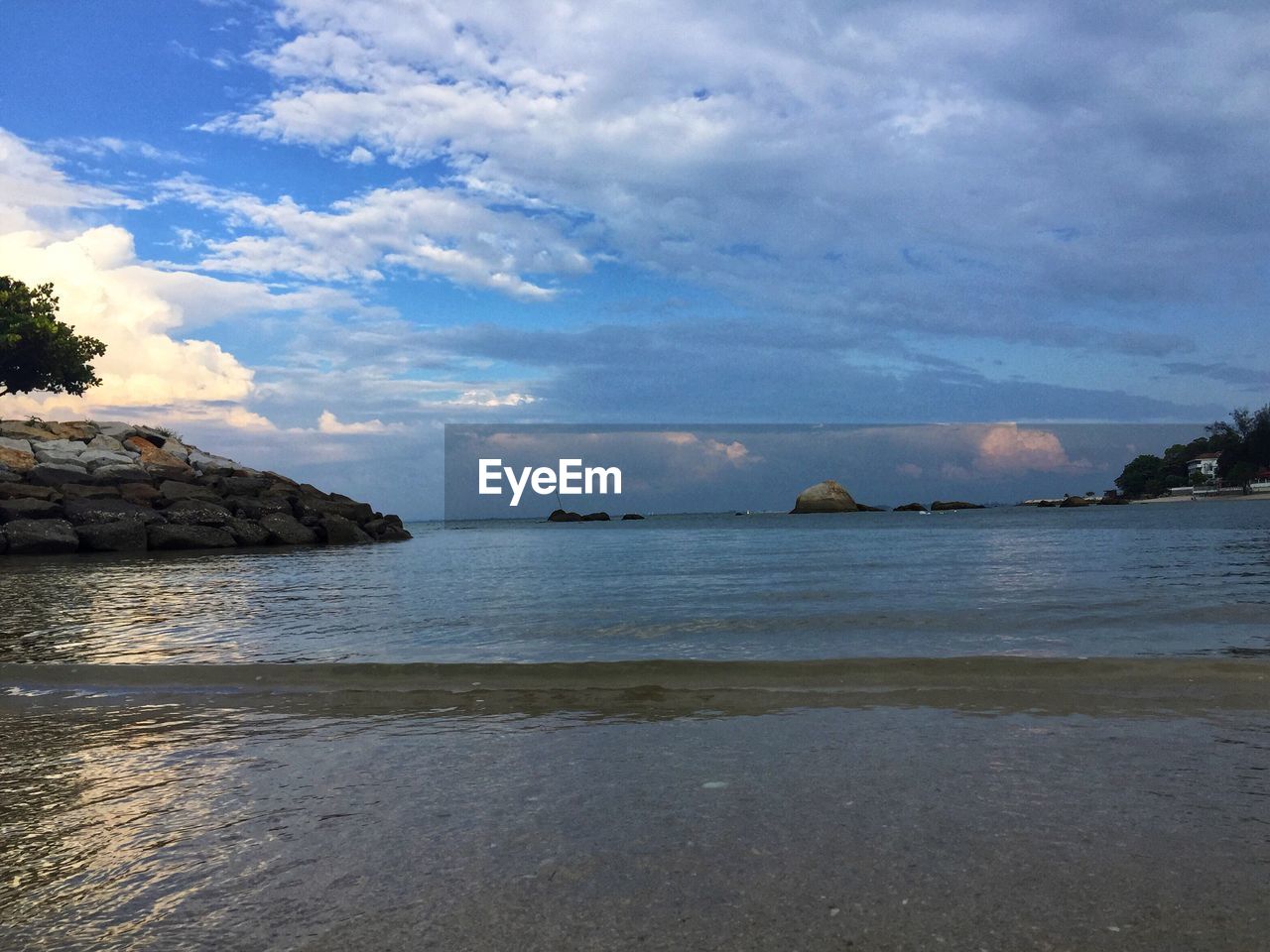 VIEW OF SEA AGAINST SKY