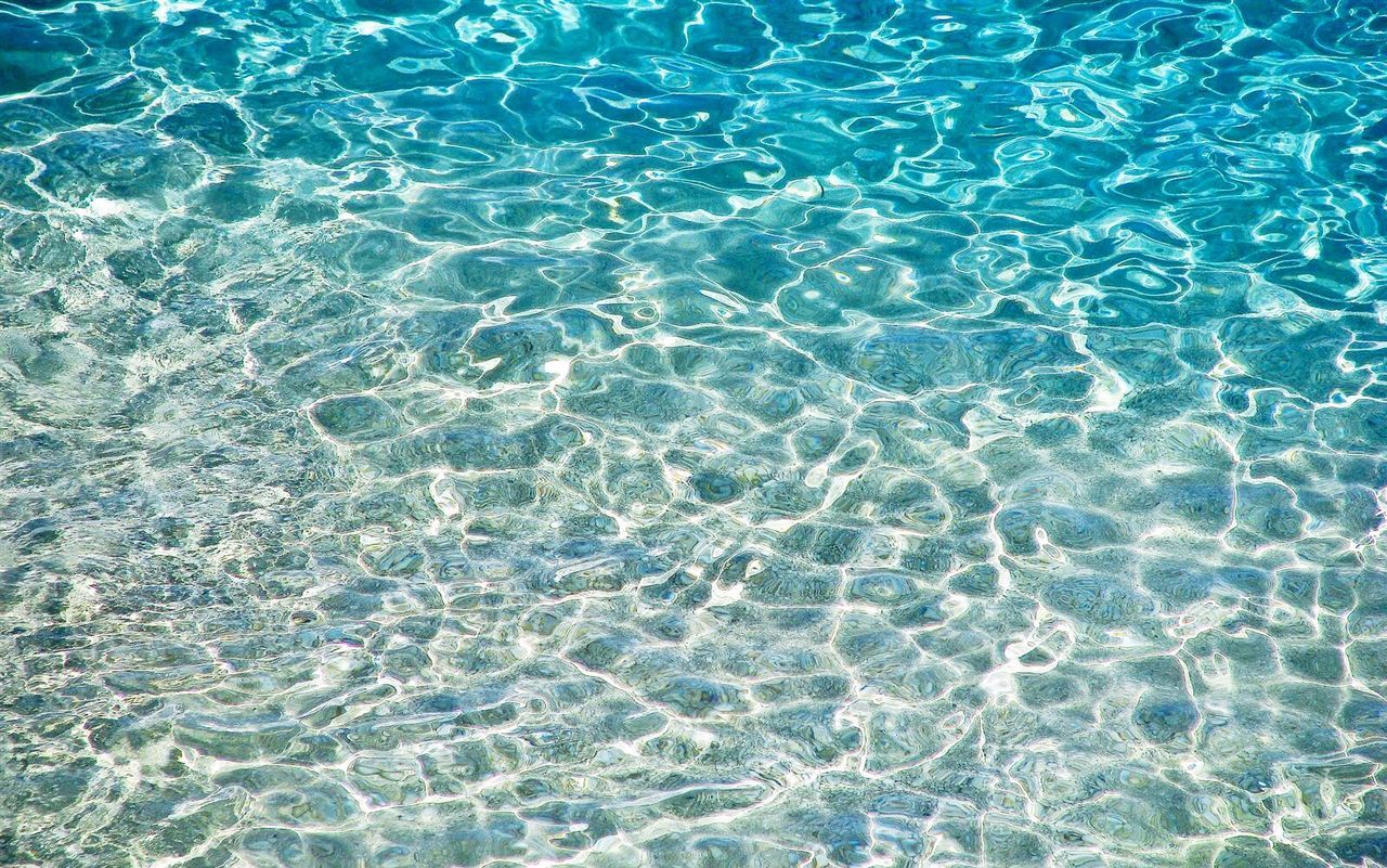 Full frame shot of water in sea