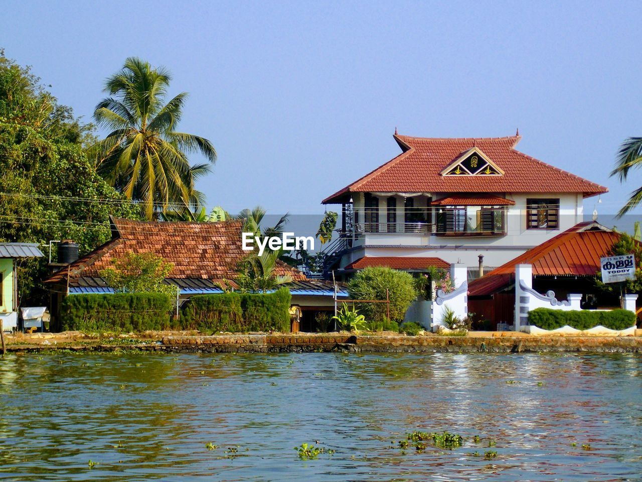 Luxury villa at riverside in allepey kerala