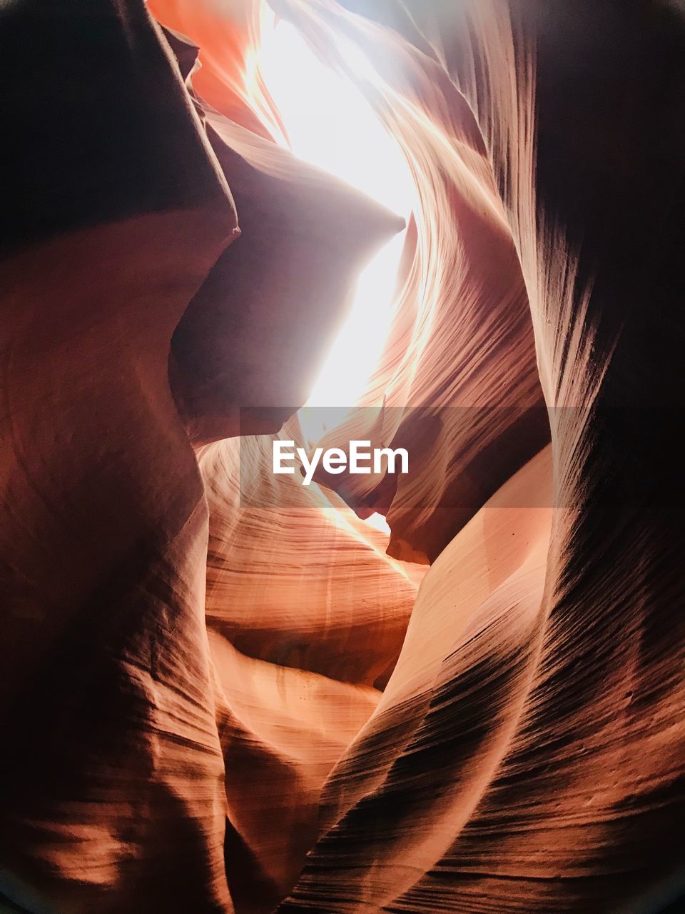 Rock formations in cave