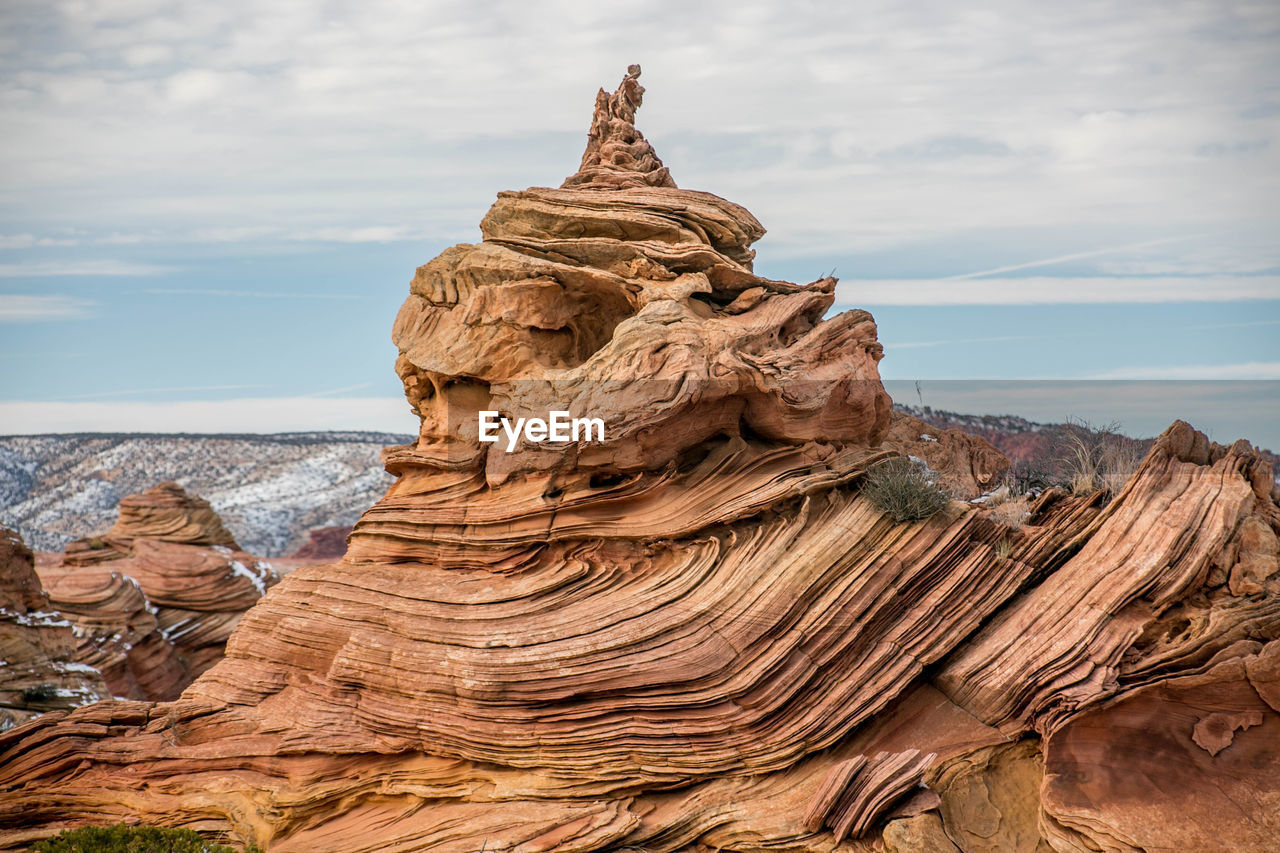 "sorting hat" aka "witches hat" formation at south coyote buttes