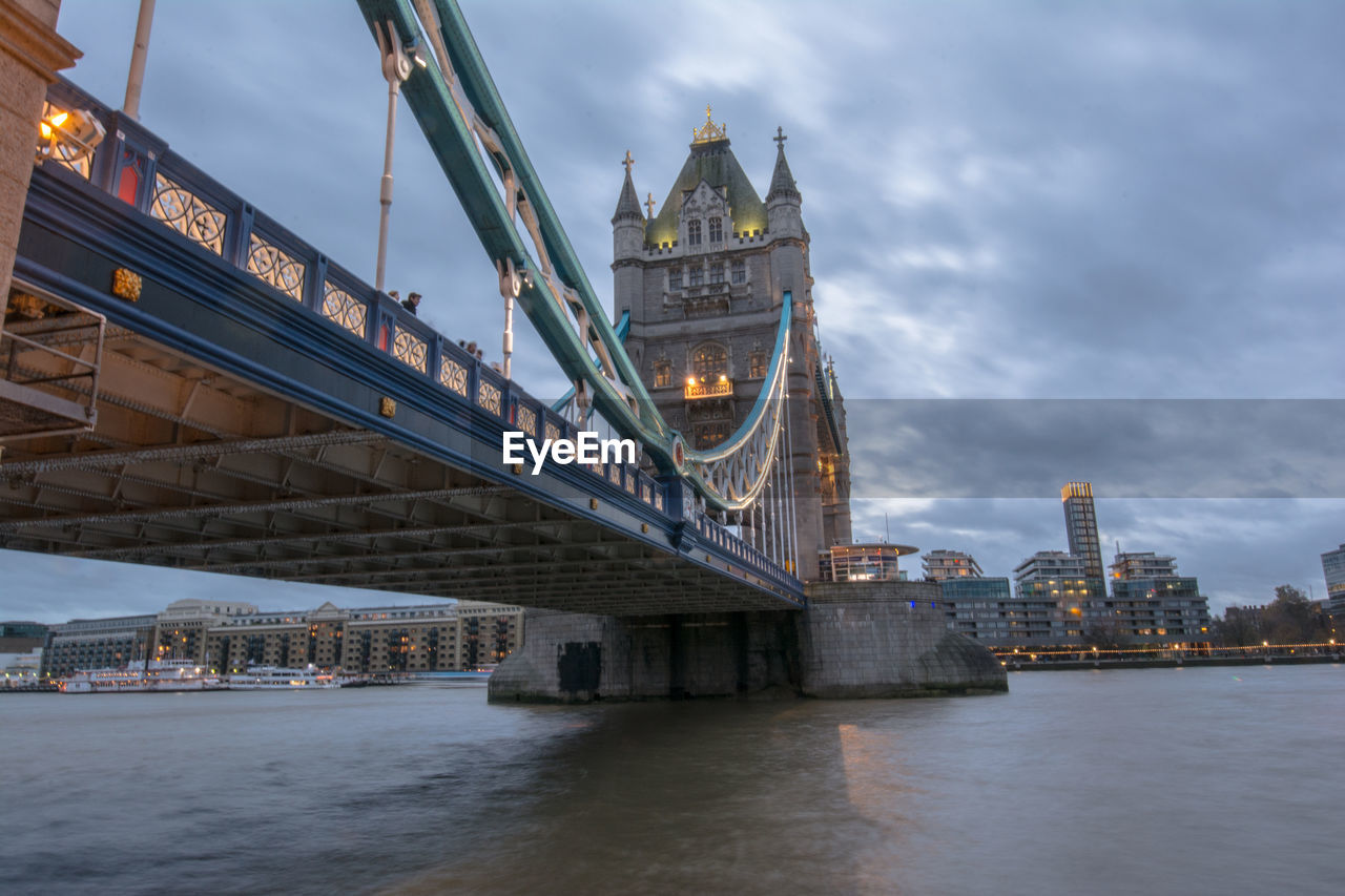 VIEW OF BRIDGE OVER RIVER