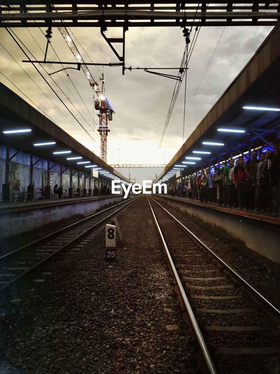RAILROAD STATION PLATFORM