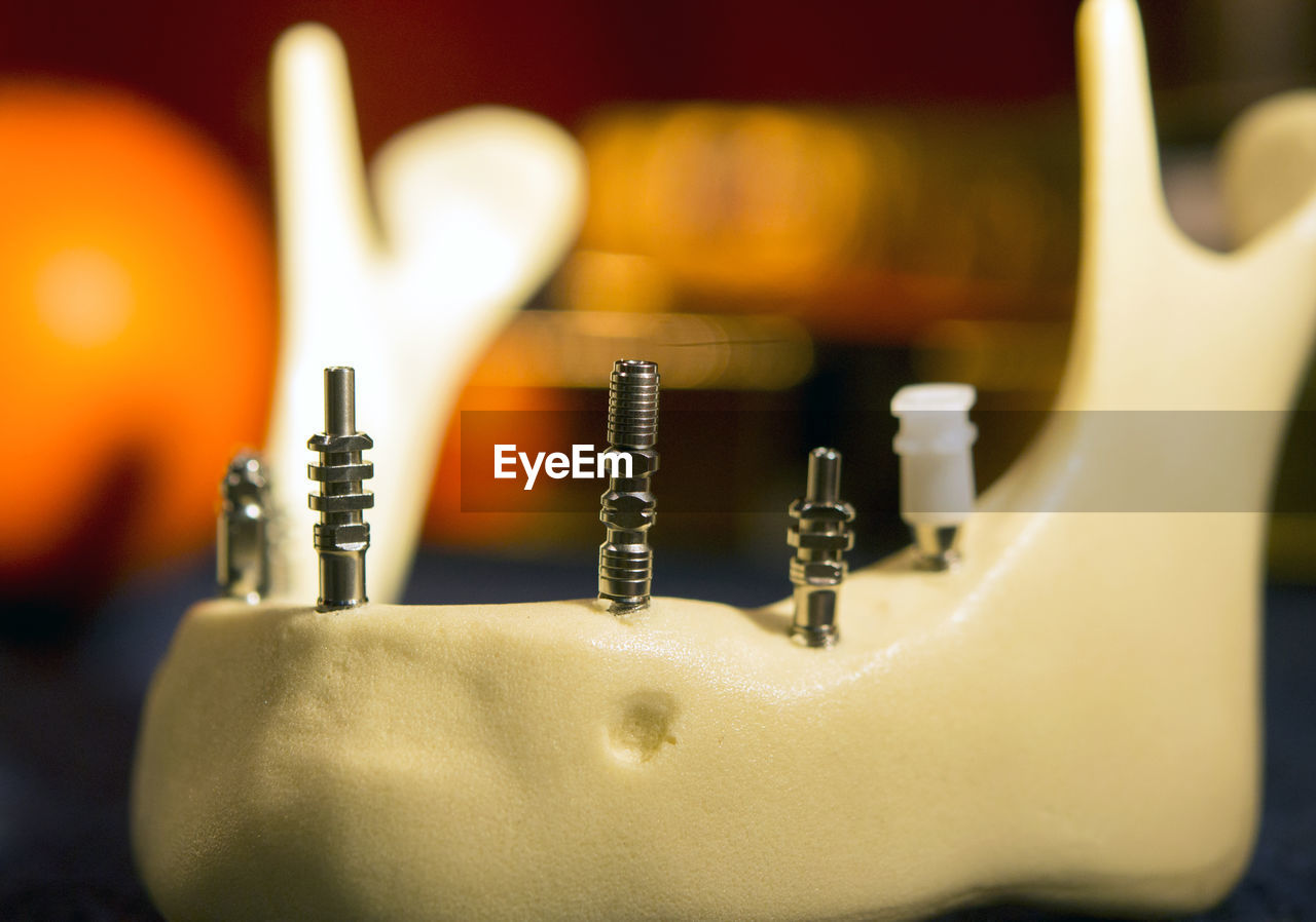 CLOSE-UP OF FAUCET AT HOME