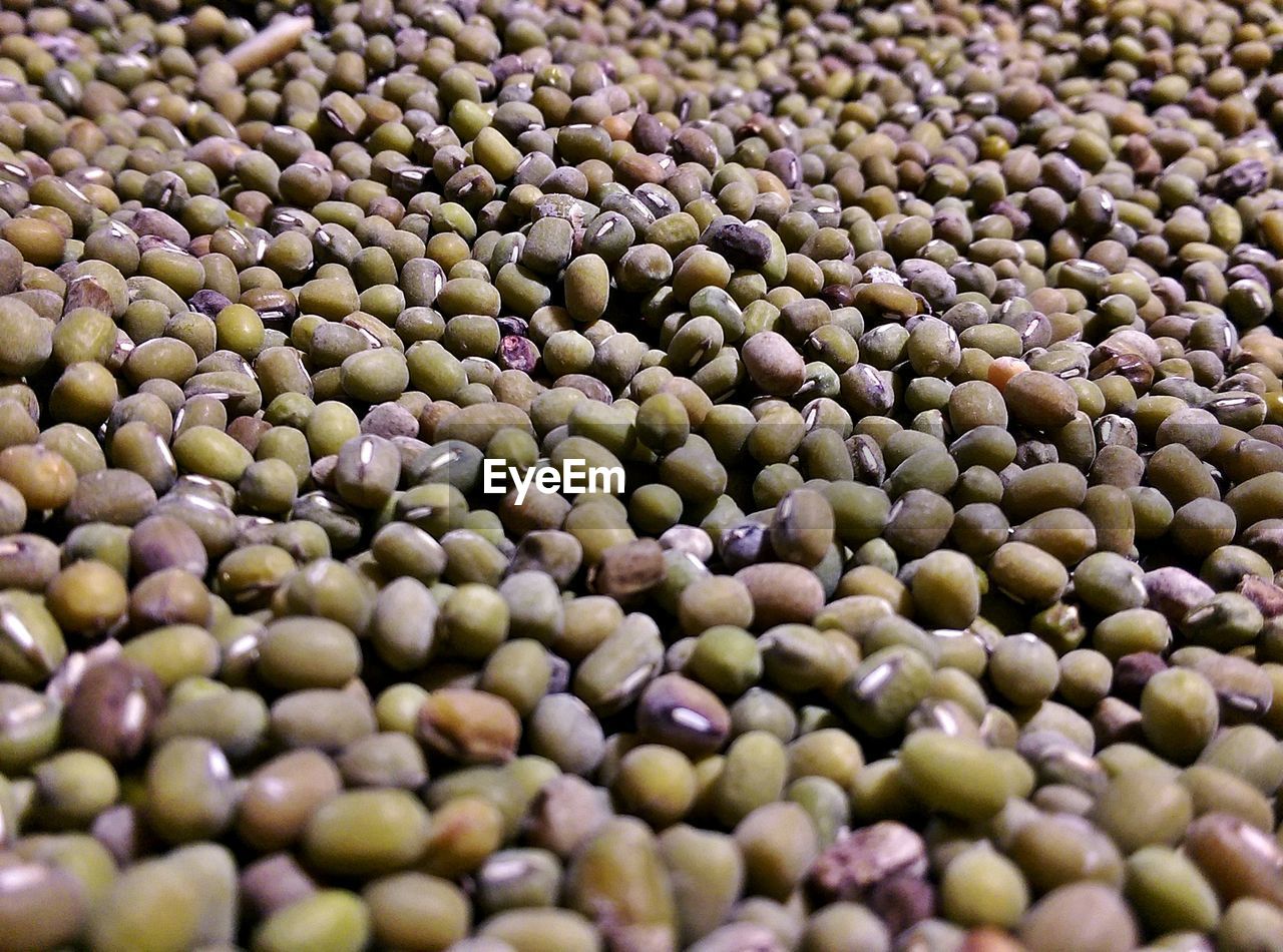 Full frame shot of beans for sale