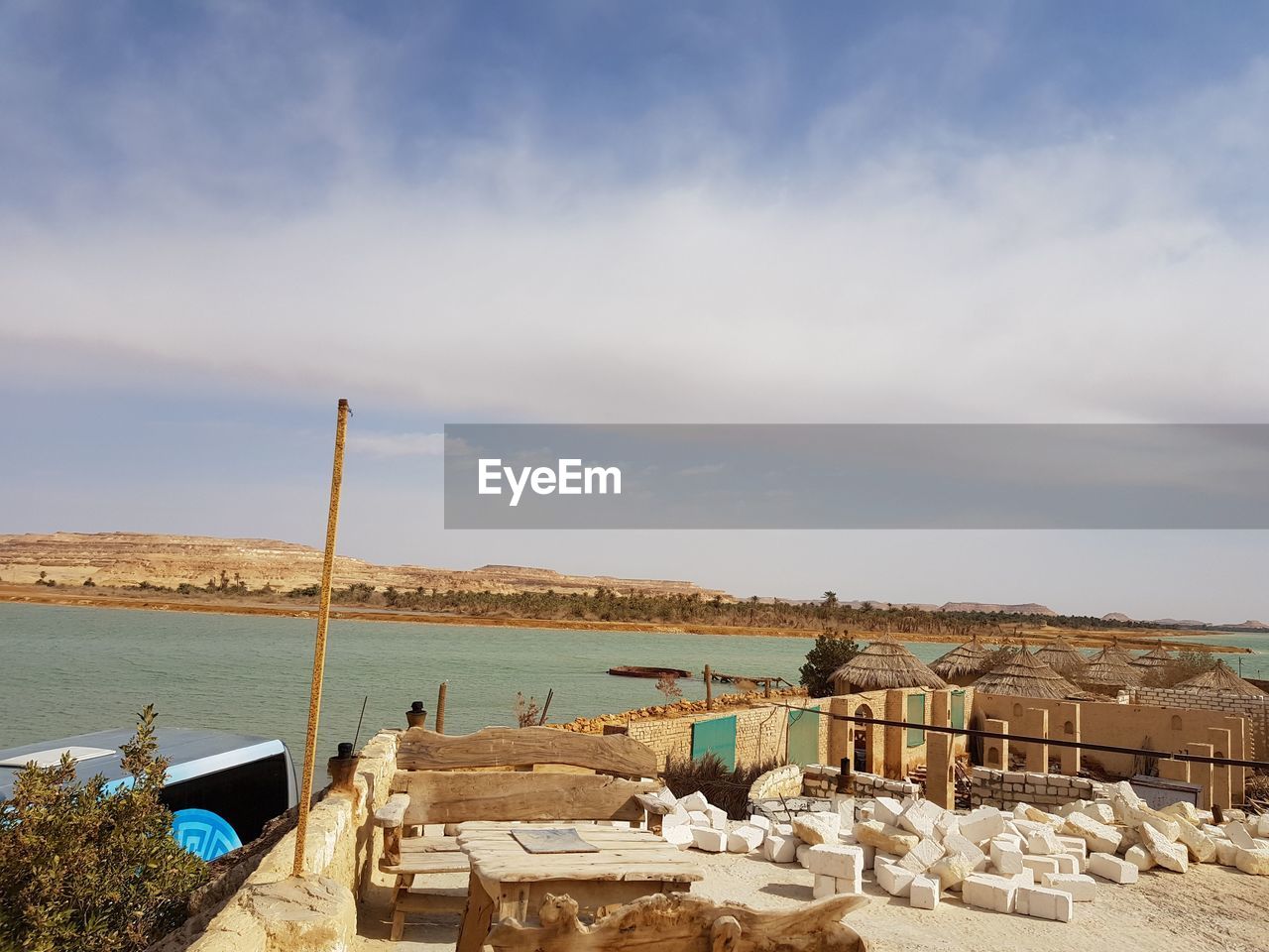 PANORAMIC VIEW OF SEA AGAINST SKY