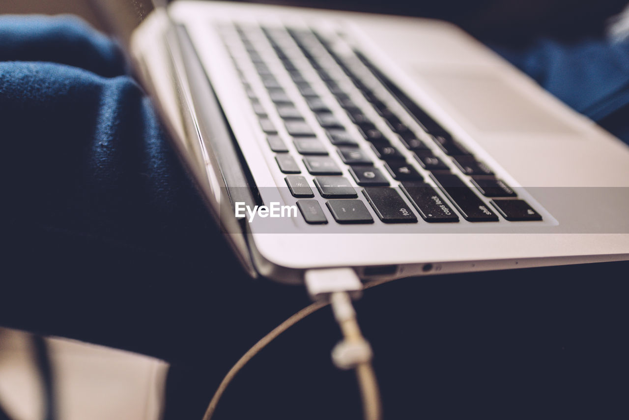 Close-up of computer keyboard