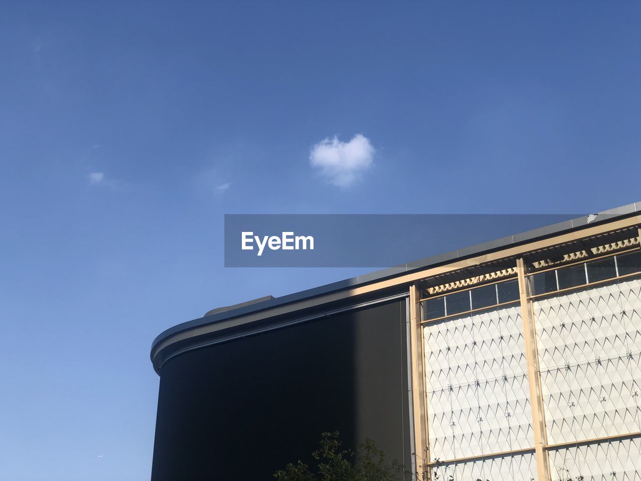 Low angle view of building against sky