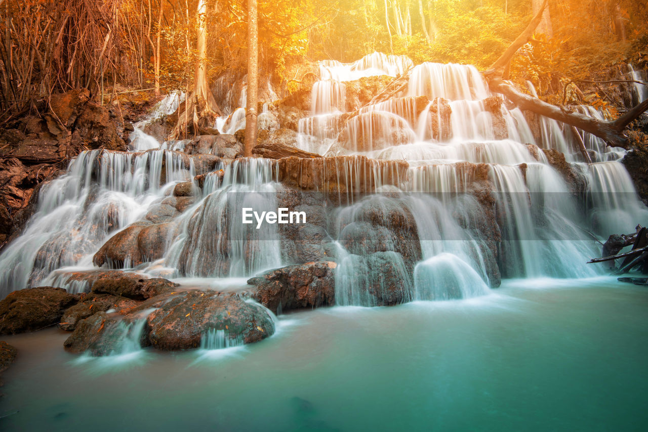 VIEW OF WATERFALL