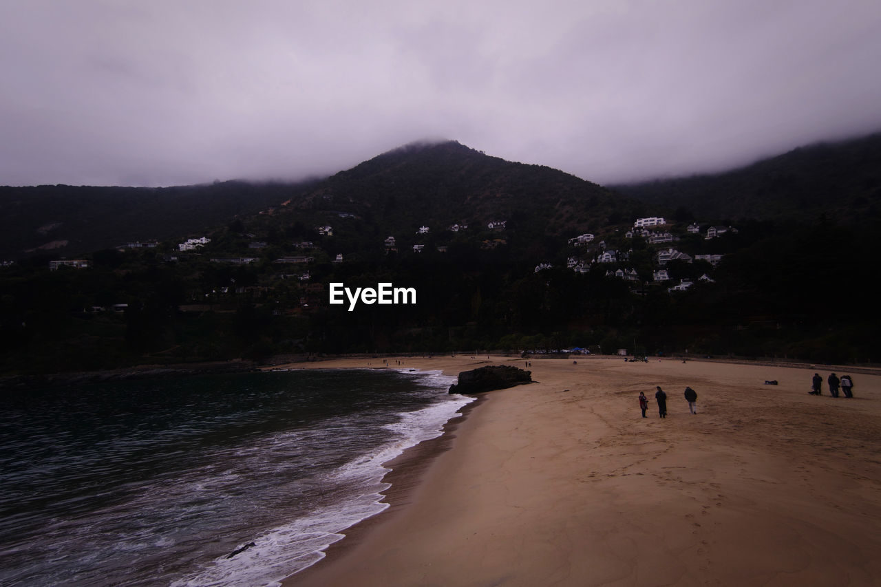 Beach Beauty In Nature Cloud - Sky Environment Incidental People Land Mountain Mountain Range Nature Non-urban Scene Outdoors Plant Sand Scenics - Nature Sea Sky Tranquil Scene Tranquility Tree Water