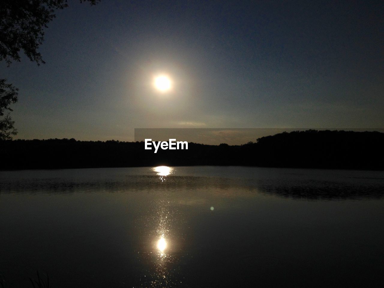 Scenic view of river against sky