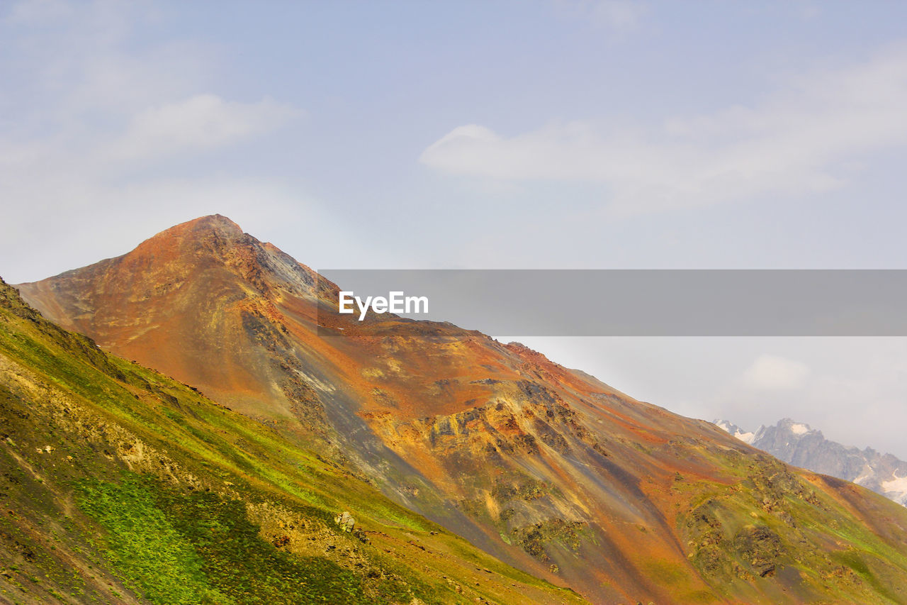 Mountain landscape and beautiful view in georgia