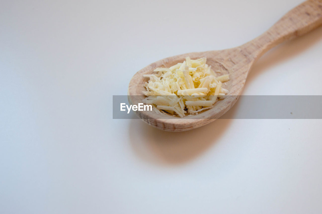 HIGH ANGLE VIEW OF BREAD IN BOWL