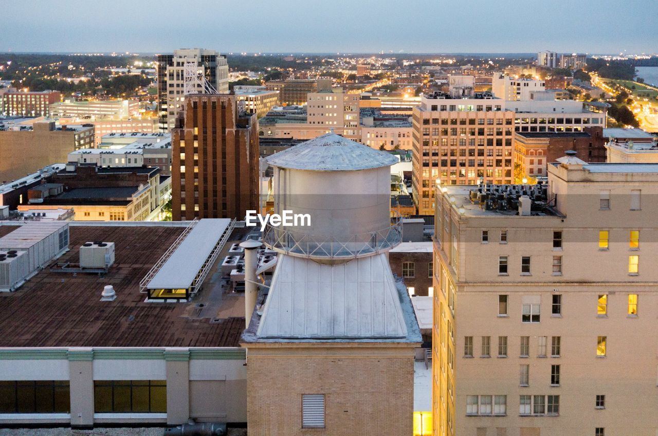 AERIAL VIEW OF CITYSCAPE