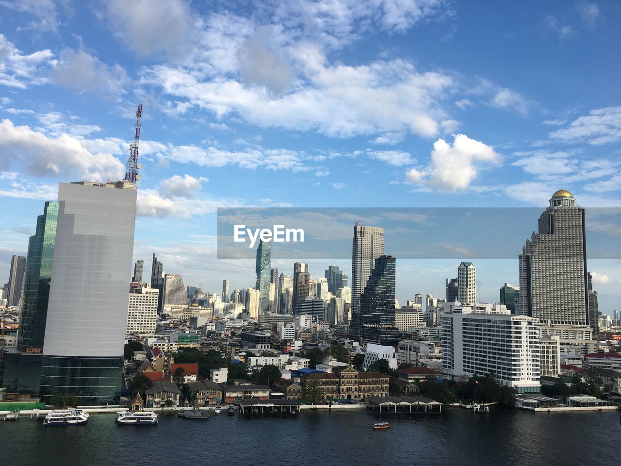 MODERN BUILDINGS AGAINST SKY