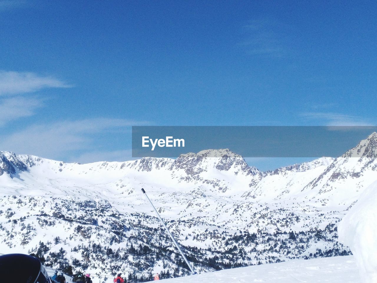 SCENIC VIEW OF SNOWCAPPED MOUNTAIN AGAINST SKY