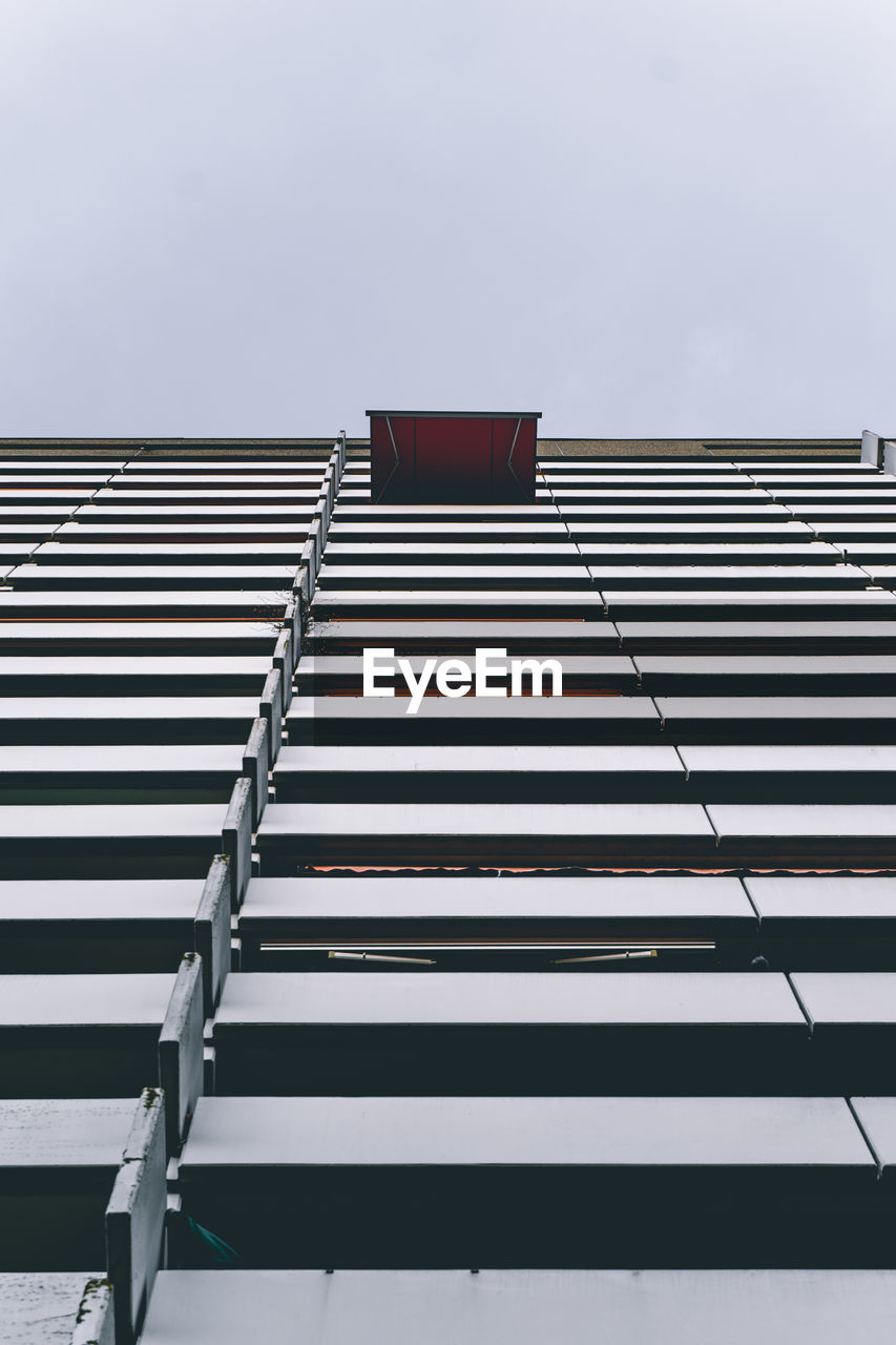 Low angle view of building against sky