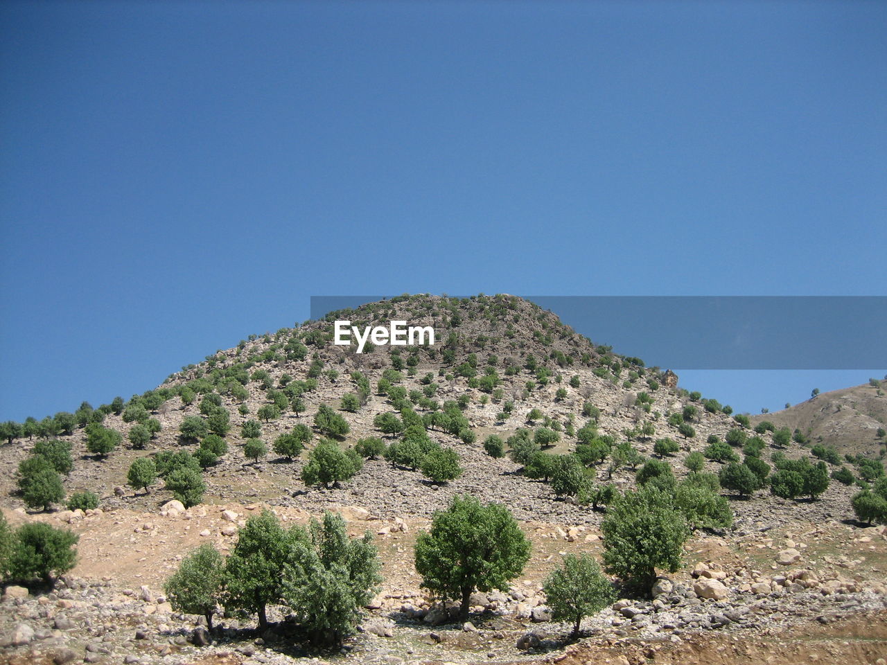 LANDSCAPE AGAINST CLEAR BLUE SKY