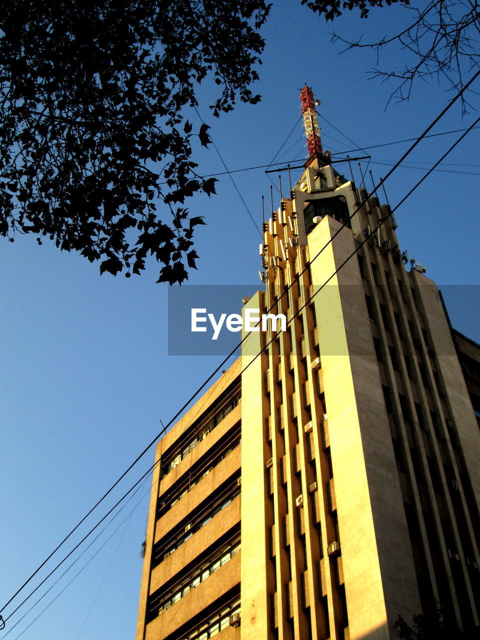 LOW ANGLE VIEW OF BUILT STRUCTURE