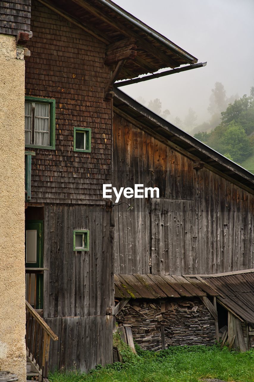 EXTERIOR OF ABANDONED BUILDING