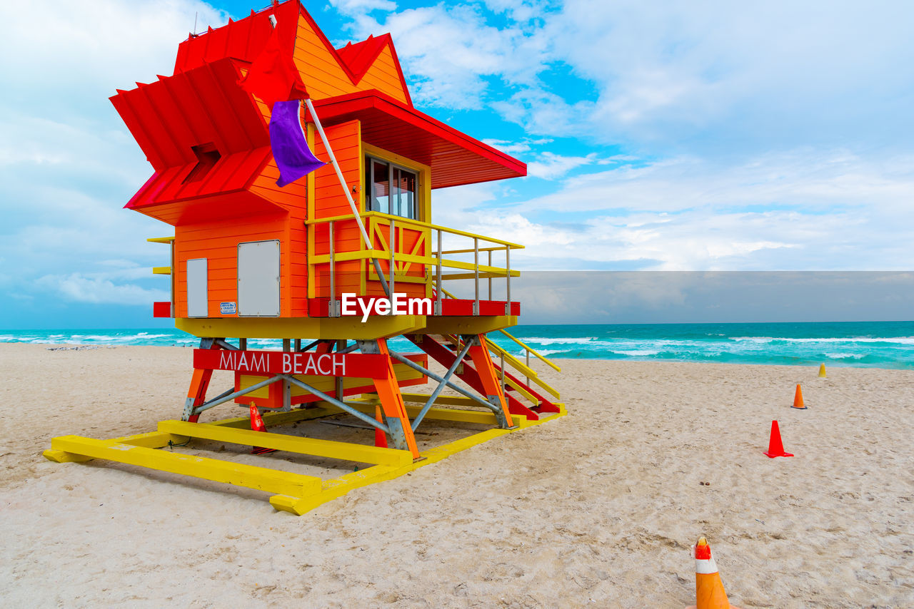 LIFEGUARD HUT ON BEACH