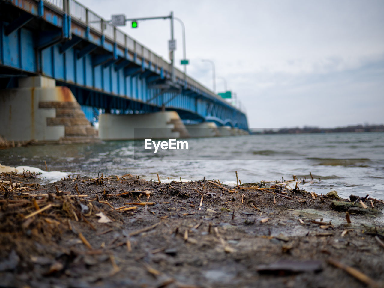 VIEW OF BRIDGE OVER SEA