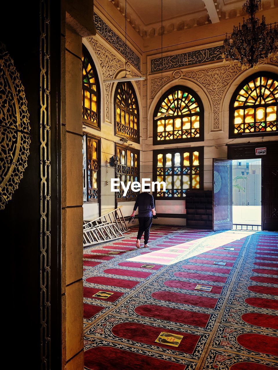 Fascinating entrance of a mosque