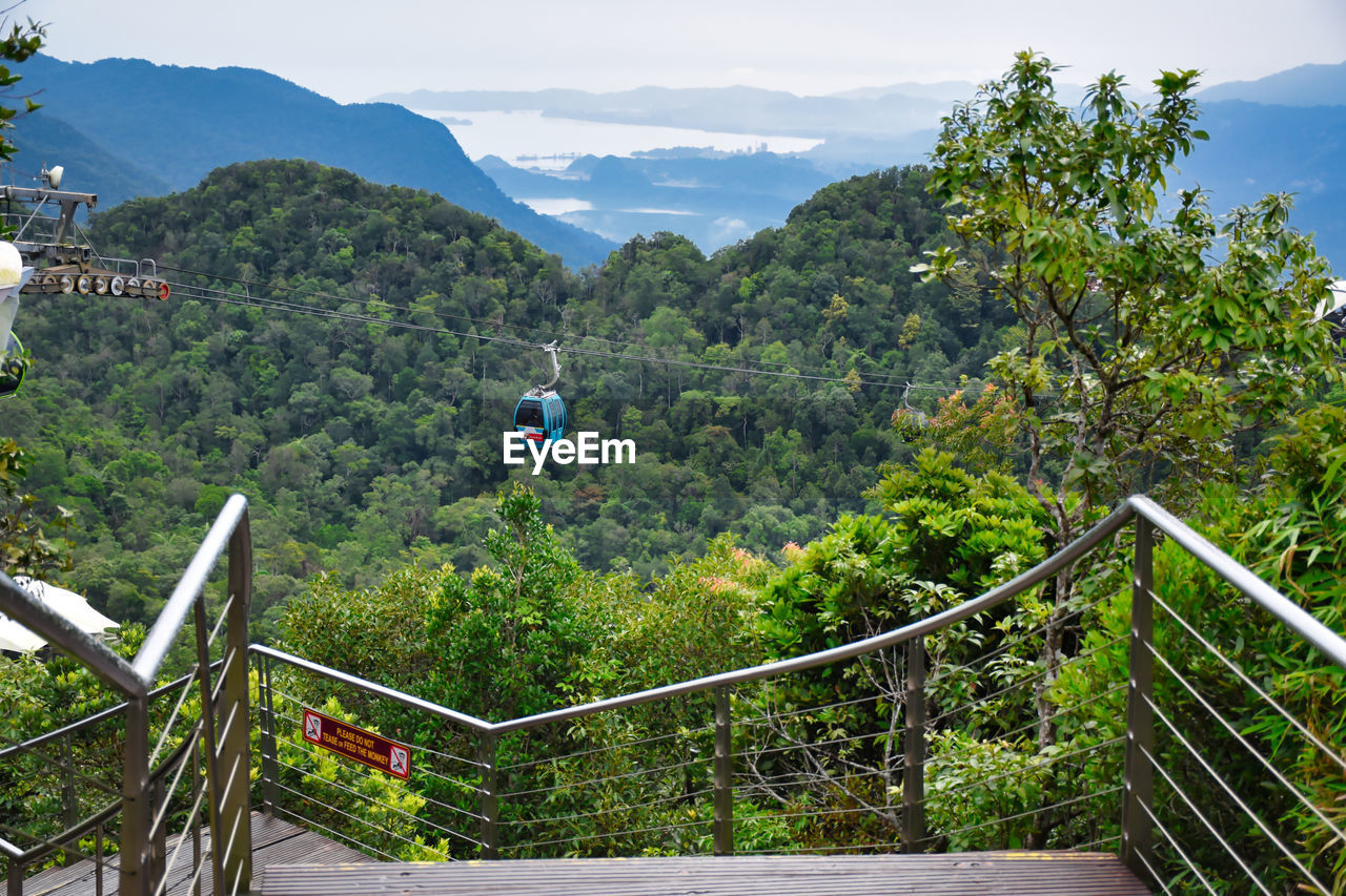 Scenic view of mountains