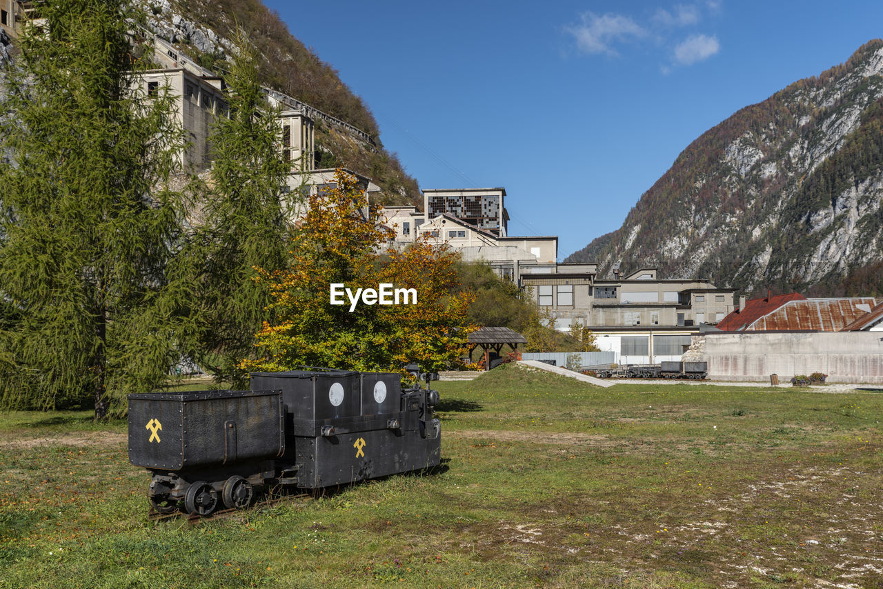 Ancient mining complex of cave del predil