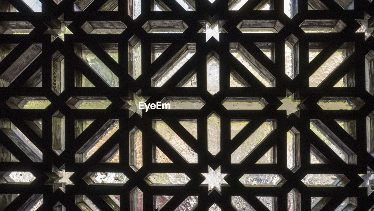 FULL FRAME OF METAL GRATE