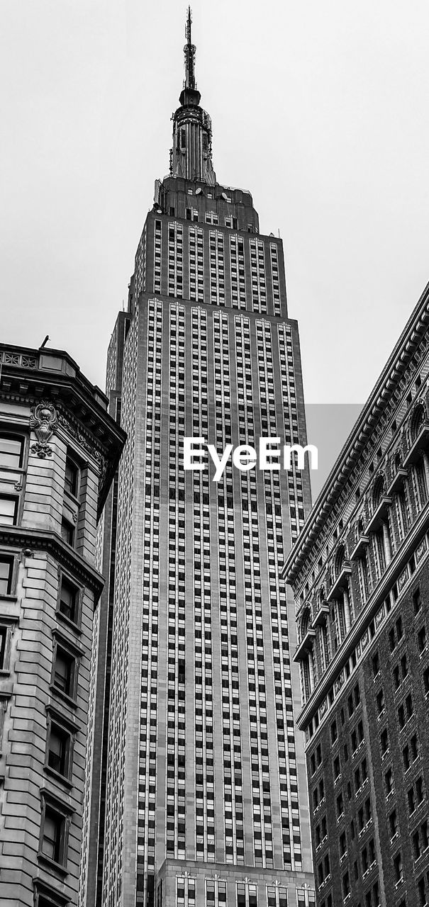 Low angle view of buildings against sky