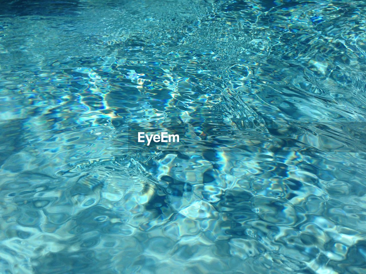 Full frame shot of water in swimming pool