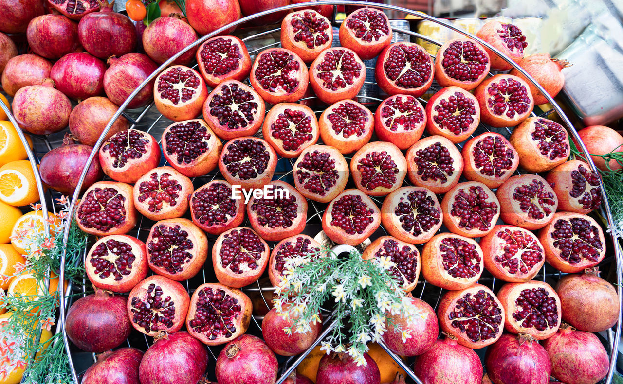 full frame shot of fruit