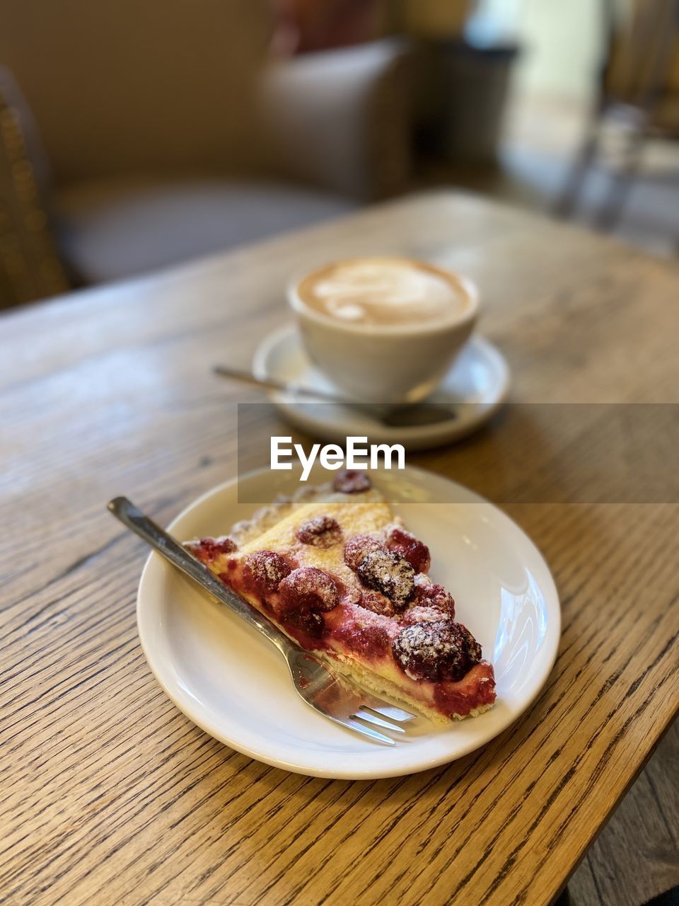 Close-up of breakfast on table