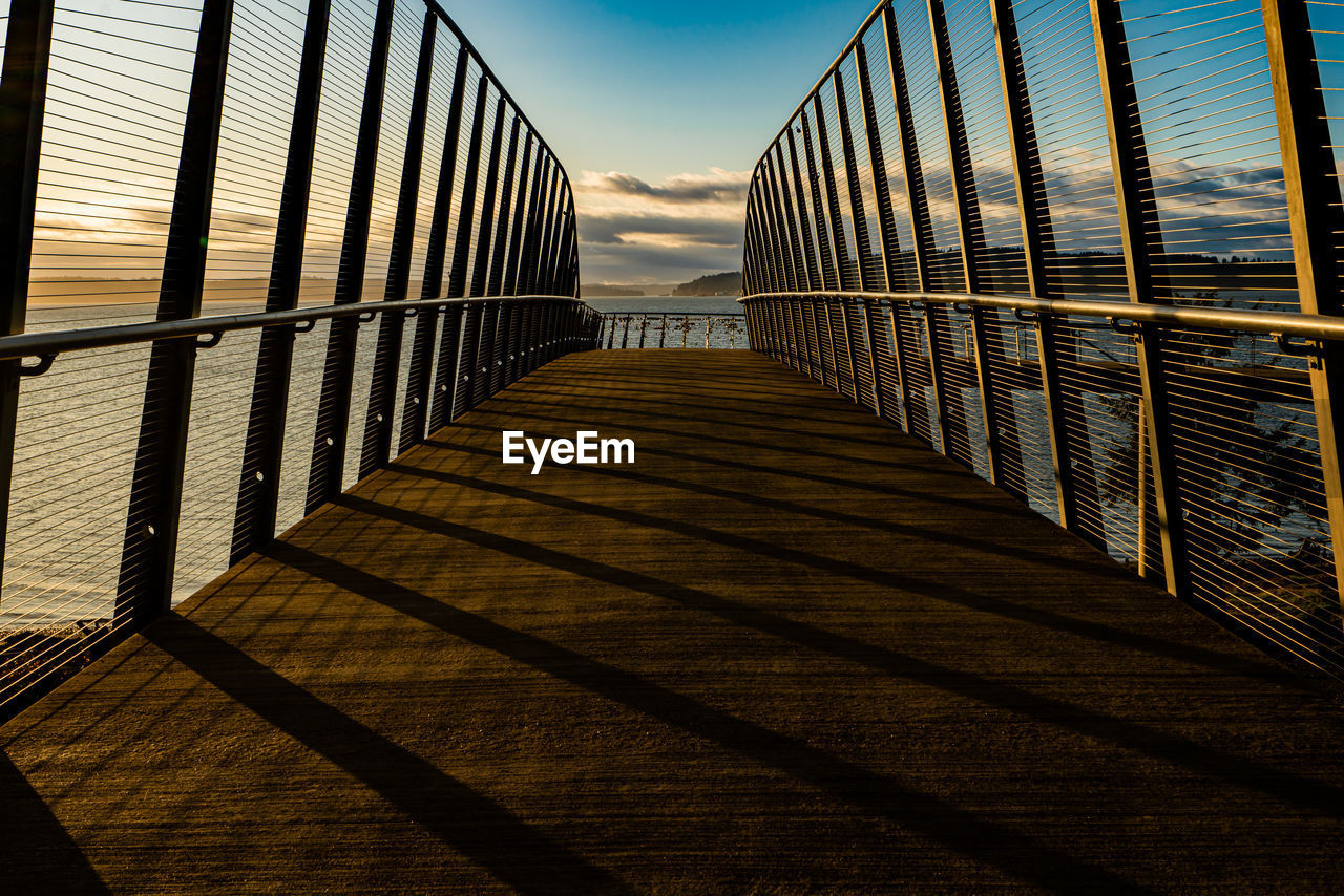 VIEW OF BRIDGE OVER SEA