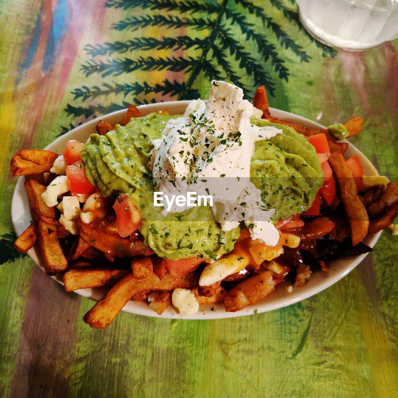 CLOSE-UP OF BREAKFAST SERVED ON PLATE