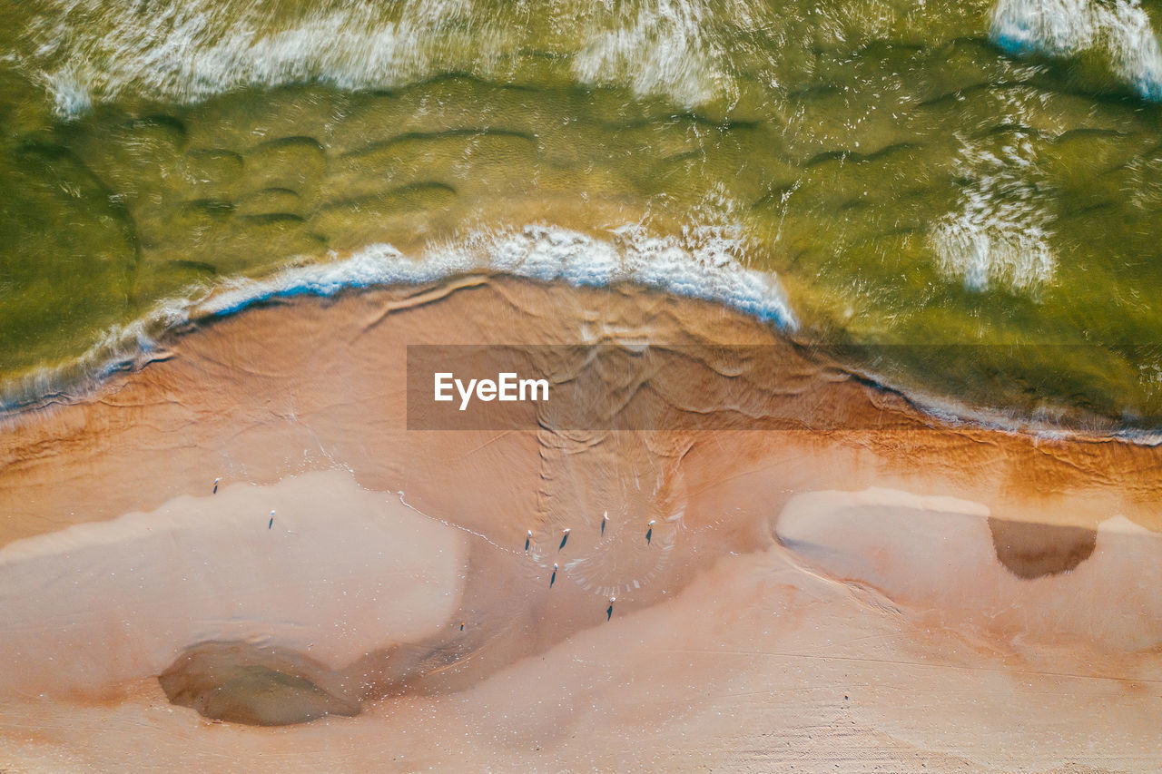 Aerial view of beach