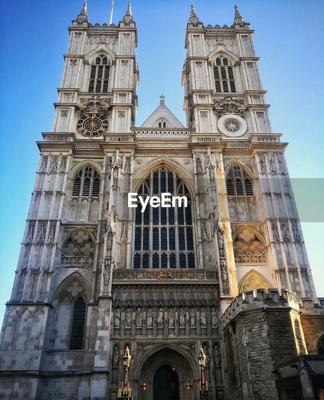 LOW ANGLE VIEW OF A BELL TOWER