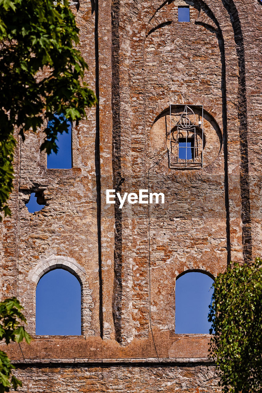 Windows of an old convent