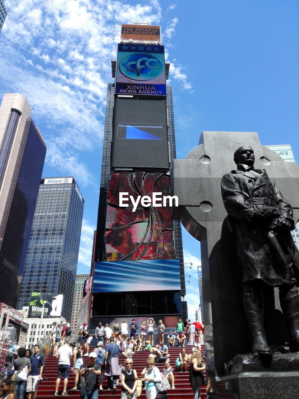 LOW ANGLE VIEW OF CLOCK TOWER AGAINST SKY