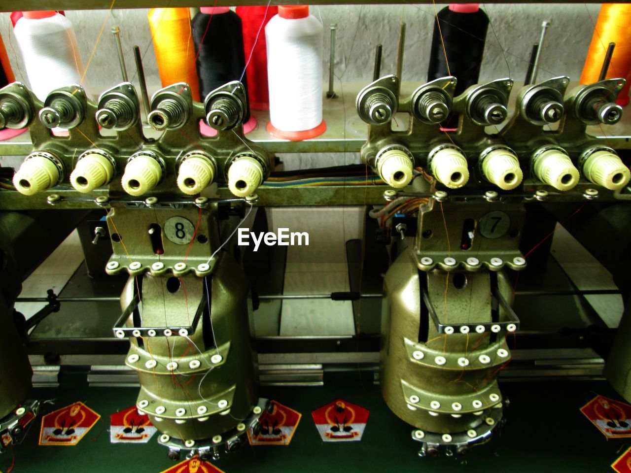Machine in textile industry