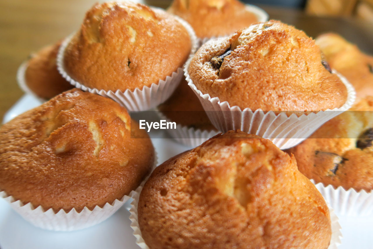 CLOSE-UP OF CUPCAKES