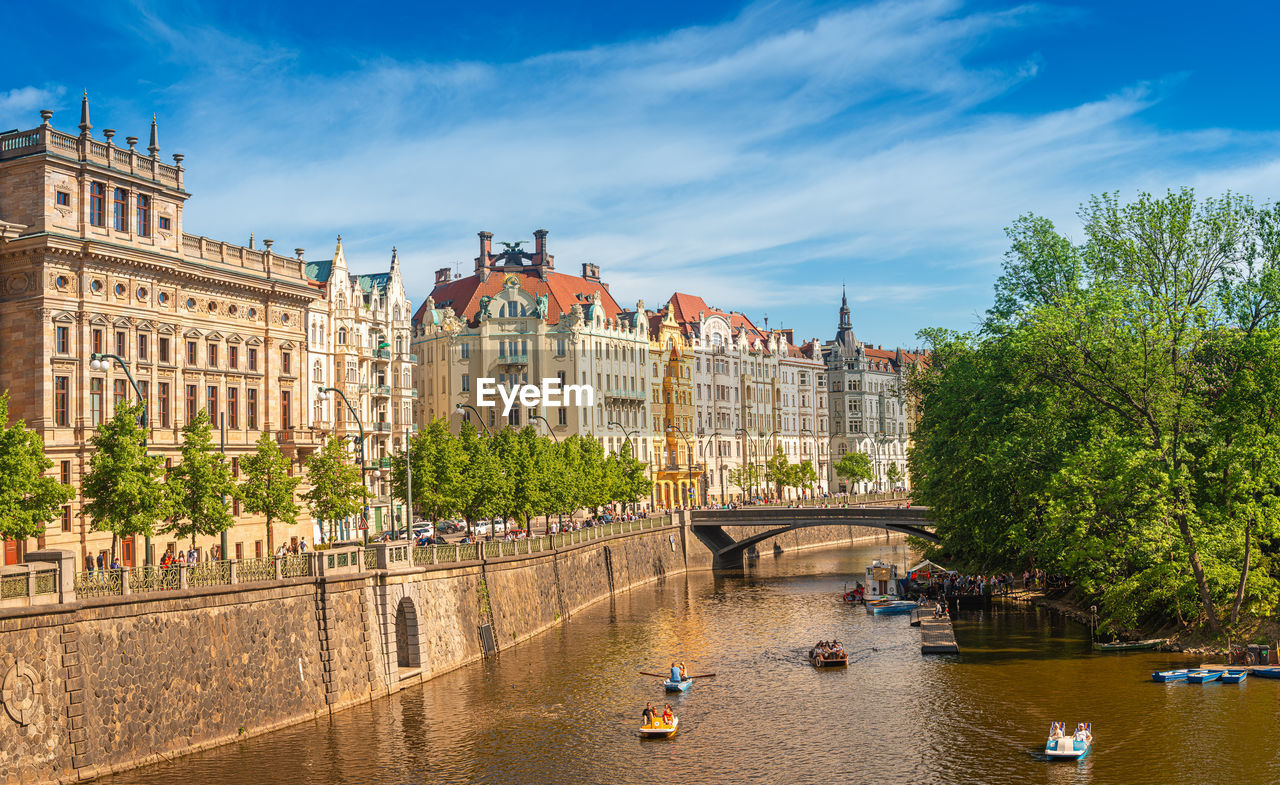 VIEW OF BUILDINGS AT WATERFRONT