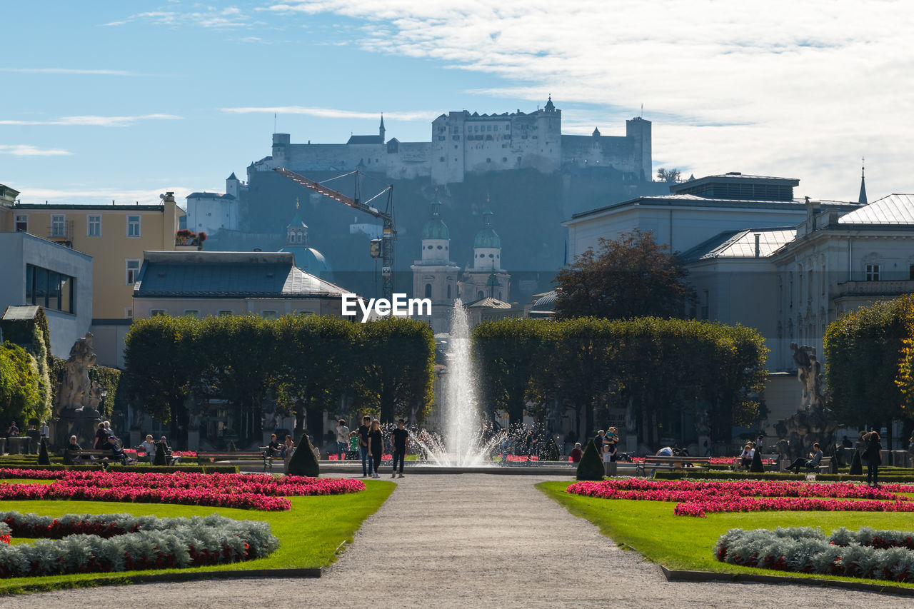 Salzburg historic town center, austria