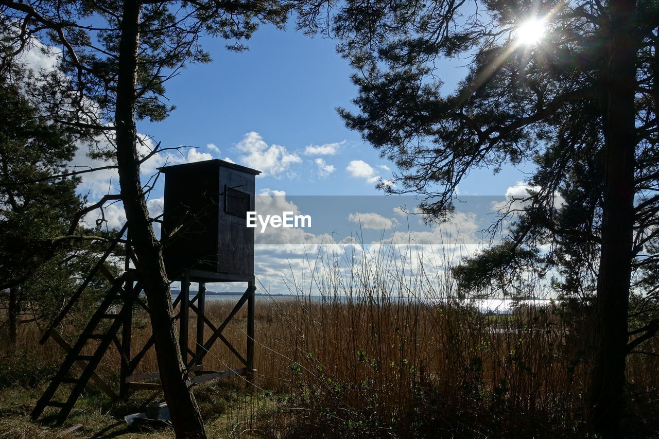 GAZEBO AGAINST SKY