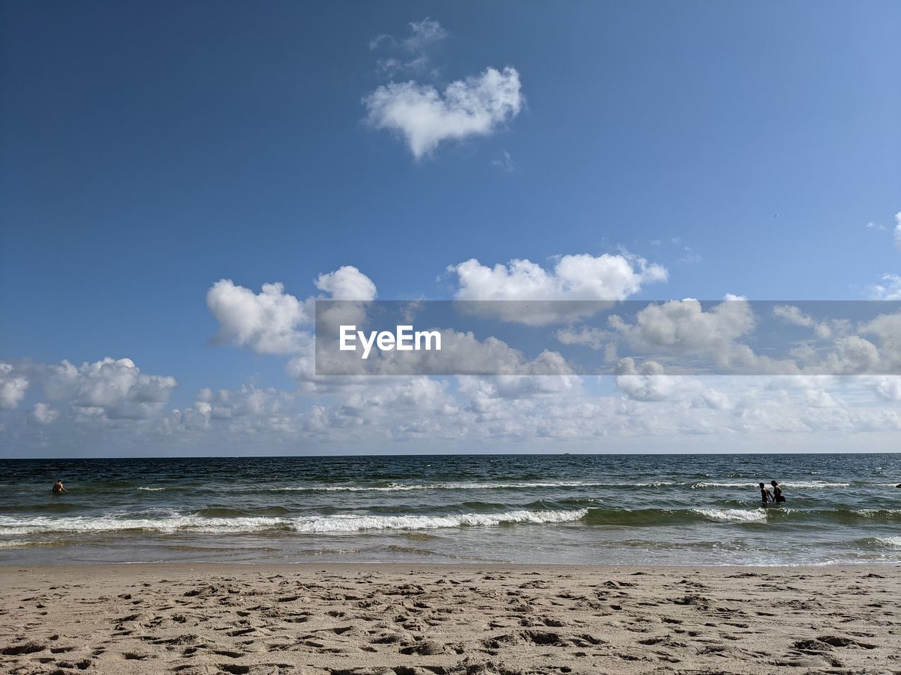 PANORAMIC VIEW OF SEA AGAINST SKY