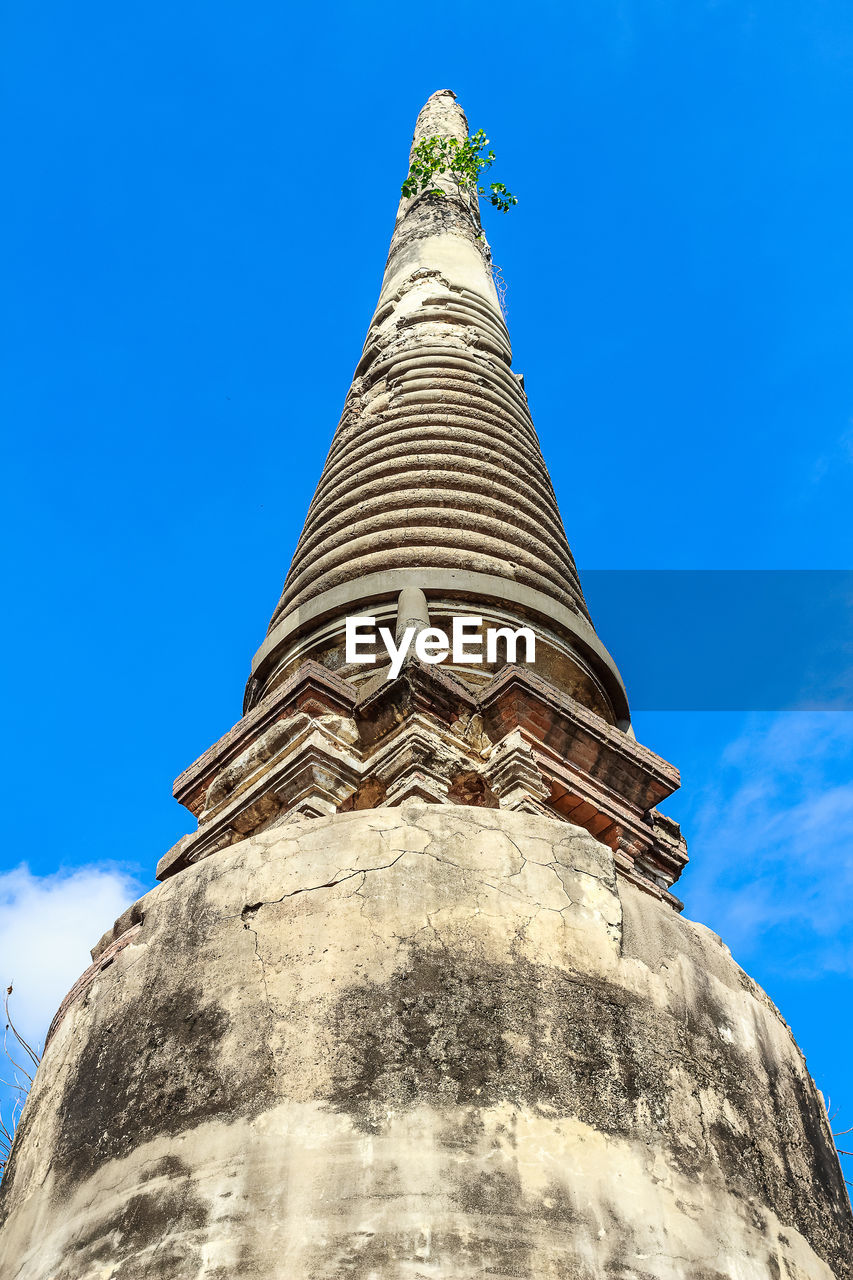 LOW ANGLE VIEW OF TEMPLE