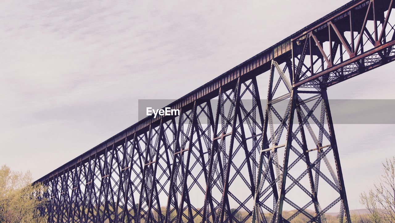 LOW ANGLE VIEW OF BRIDGE