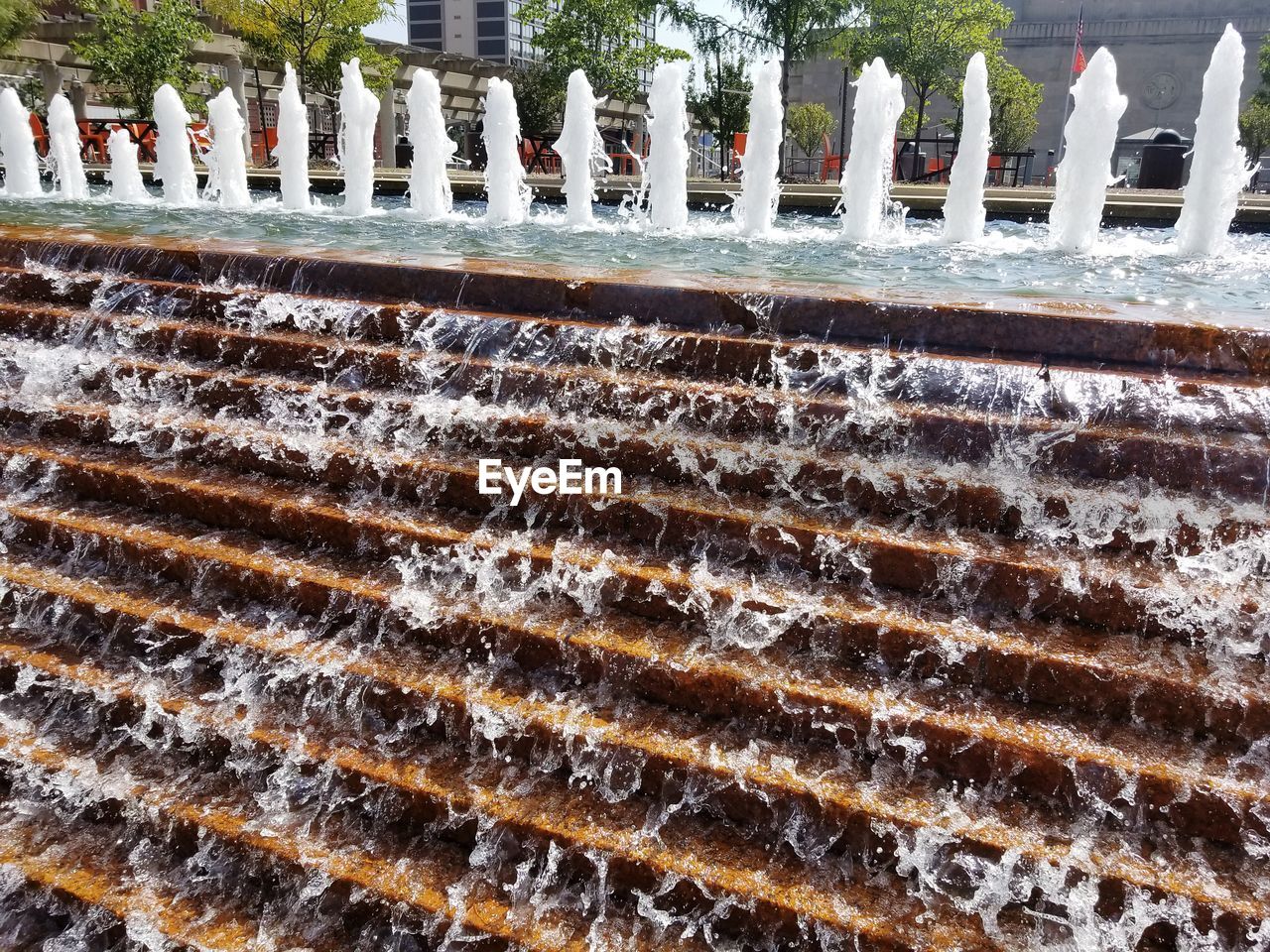 Fountain at park